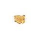 Colgante de Acero Inoxidable 304 Pez 12x11mm/4.2mm