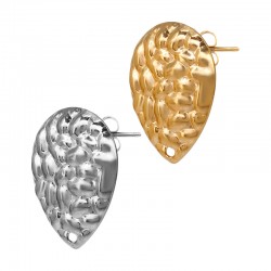 Stainless Steel 304 Earring Drop 15mm