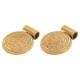 Stainless Steel 304 Charm Round with Madonna 10mm Ø2.2mm