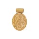 Colgante de Acero Inoxidable 304 Virgen 10.3x13.3mm Ø2.2mm