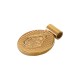 Colgante de Acero Inoxidable 304 Virgen 10.3x13.3mm Ø2.2mm