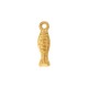Stainless Steel 304 Charm Fish 3.8x14mm/2.8mm