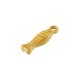 Stainless Steel 304 Charm Fish 3.8x14mm/2.8mm
