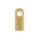Tube d'extrémité en acier inoxydable 303 avec boucle 3 x 7,6 mm Ø 2,6 mm
