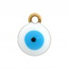 Ou 18 Carats/ Blanc/ Bleu clair/ Noir