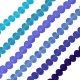 Γυάλινη Χάντρα Κρυσταλλάκι Πολυεδρική 4mm Ø0.8mm (~96τμχ)
