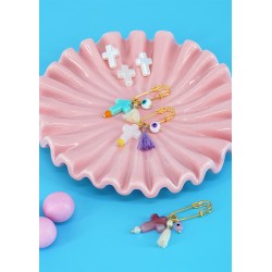 Perline di Cristallo di Vetro Rotonde Sfaccettate 4 mm Ø0.8 mm (~96 Pezzi)