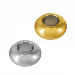 Stainless Steel 303 Bead Round 4mm/2mm Ø2mm