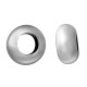 Perles Rondes 4mm/2mm (Ø2mm) en Acier Inoxydable 303