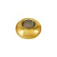 Perles Rondes 4mm/2mm (Ø2mm) en Acier Inoxydable 303