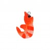 Rhodium/ Red/ Black