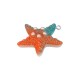 Colgante de Resina Estrella de Mar 35x33mm