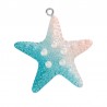 Rhodium/ Light Blue/ Pink