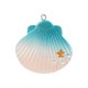 Resin Pendant Shell 33x30mm
