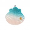 Rhodium/ Light Blue/ Pink