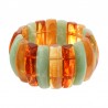 Honey/ Light Green/ Brown