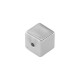 Ακρυλική UV Χάντρα Κύβος 12.8x12.5mm  Ø2.7mm