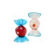 Murano Style Pendant Candy 26x16mm/12mm Ø1.6mm