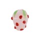 Perle de style Murano Fraise 12 x 17 mm Ø 1,5 mm