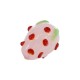 Murano Style Bead Strawberry 12x17mm Ø1.5mm