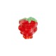 Perle de Style Murano Framboise 11 x 12 mm Ø 1.8 mm