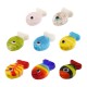 Murano Style Bead Fish 13x20mm/5mm Ø1.5mm