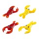 Entrepieza de Murano Style Langosta 20x37mm/7mm Ø1.7mm