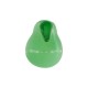 Murano Style Bead Pear 14x12mm Ø1.8mm