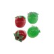 Murano Style Bead Tomato 12x11mm Ø1.8mm
