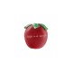 Murano Style Bead Tomato 12x11mm Ø1.8mm