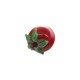 Murano Style Bead Tomato 12x11mm Ø1.8mm