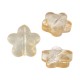 Perle en Verre Fleur 12 mm/6.2 mm Ø1 mm