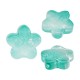 Glass Bead Flower 12mm/6.2mm Ø1mm