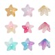 Perle en Verre Fleur 12 mm/9 mm Ø 1,2 mm