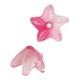 Perle en Verre Fleur 12 mm/9 mm Ø 1,2 mm