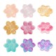 Perle en Verre Fleur 12 mm/5 mm Ø 1,1 mm