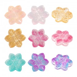 Glass Bead Flower 12mm/5mm Ø1.1mm