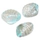 Perle de Verre Coquillage 16,5 x 13 mm/9 mm Ø 1,2 mm