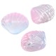 Glass Bead Shell 16.5x13mm/9mm Ø1.2mm