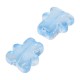 Perle de Verre 8 x 10 mm/4 mm Ø 1.1 mm