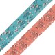Polyester Paisley Ribbon 4cm (5mtrs)