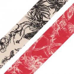 Ruban en Polyester avec Anthologie 4 cm (5 m)