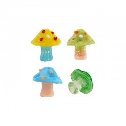 Perle de Style Murano Champignon 18 x 17 mm Ø 2,3 mm