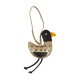 Pendentif en PU en forme de canard 80 x 125 mm et 145 mm