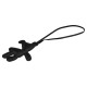 Pendentif Ours en PU 8 x 11 cm