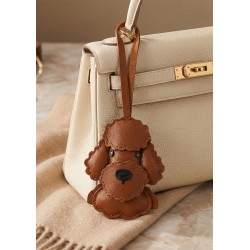 Colgante de PU Perro 7 x 9 cm
