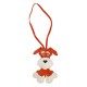 PU Pendant Dog 7x9cm
