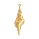 Pendentif Coquillage en Zamak 16.6 x 48.5 mm/5.1 mm