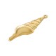 Pendentif Coquillage en Zamak 16.6 x 48.5 mm/5.1 mm