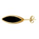 Enameled Zamak Earring Nail 15x5mm